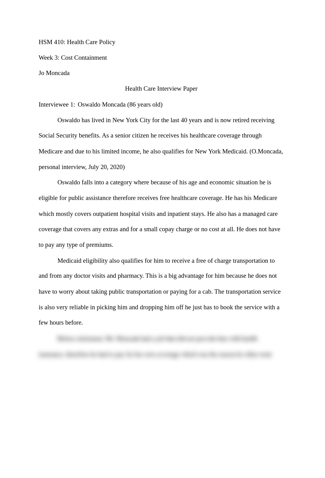 Healthcare interview paper .docx_d004qh7hxs7_page1