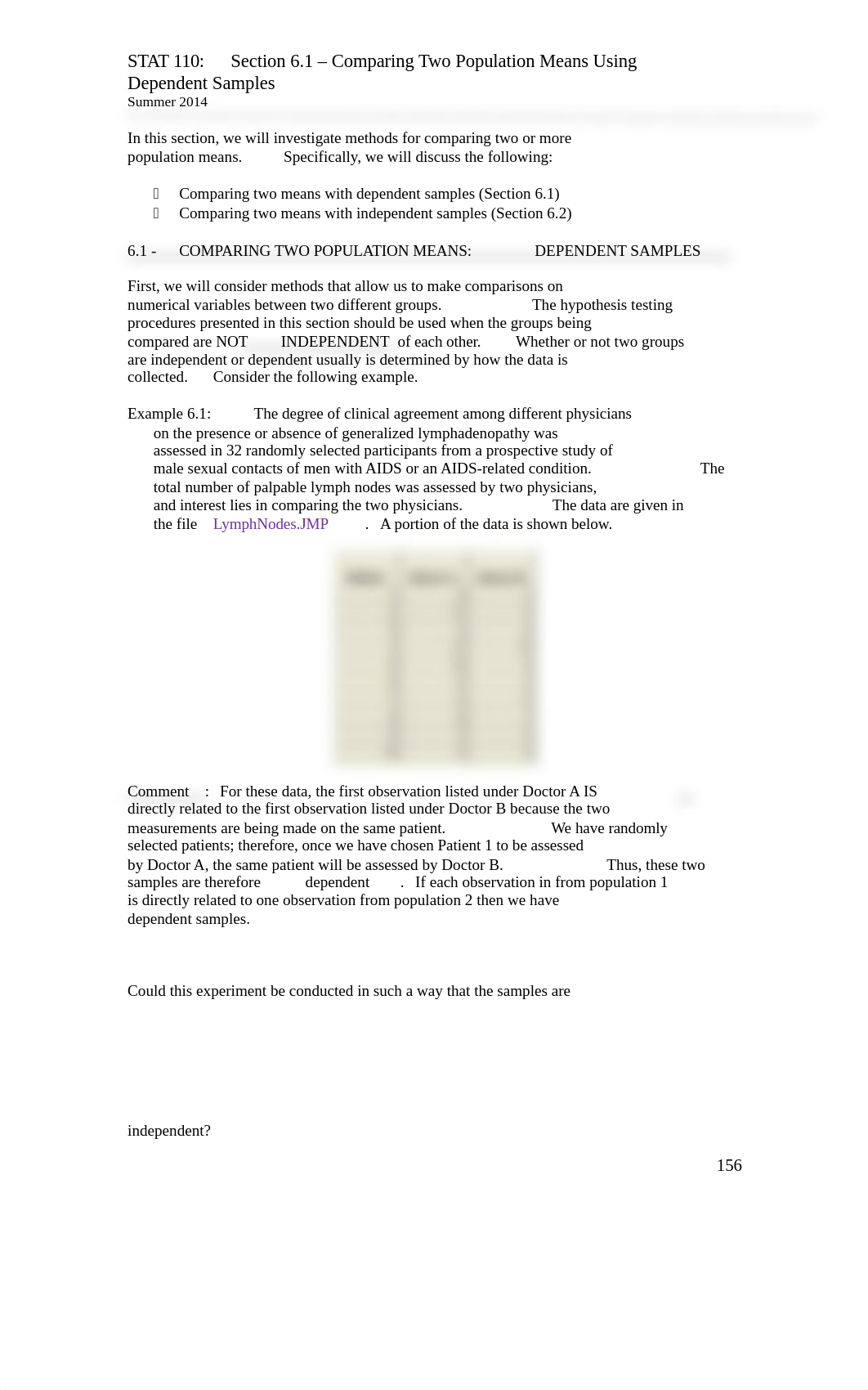 Section 6.1 - Comparing Two Population Means Using Dependent Samples_d00d25wgwi3_page1