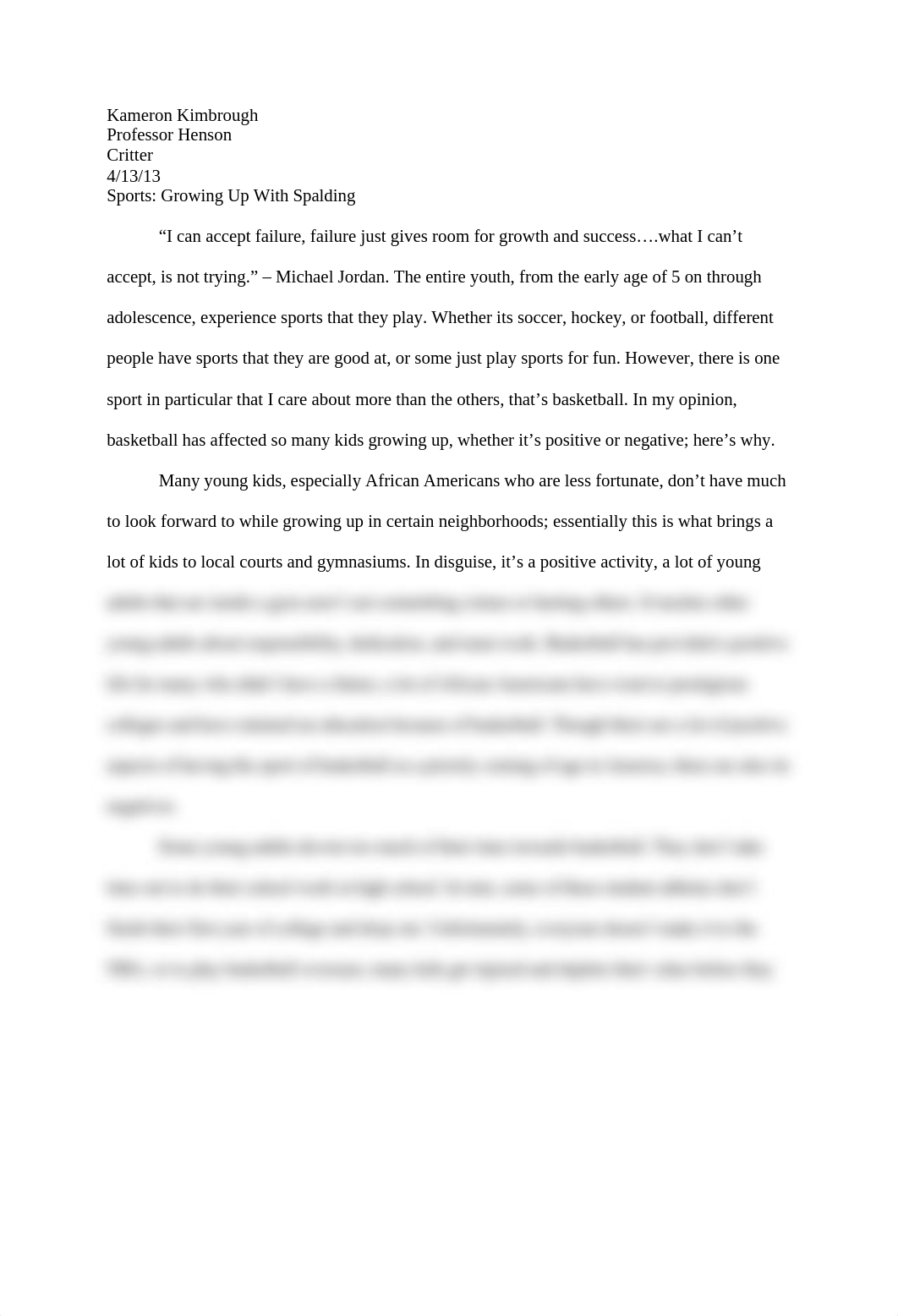 Essay About Growing Up and Playing Sports_d00ejwf1yav_page1