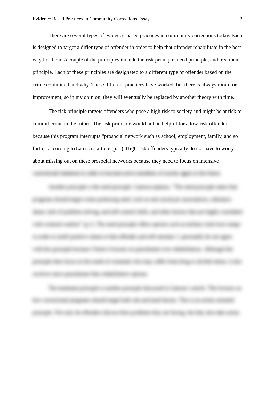 Evidence Based Practices in Community Corrections Essay.docx_d00lsy7tgmd_page2