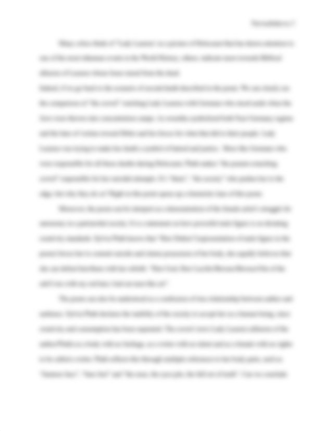 Lady Lazarus By Sylvia Plath Analysis.docx_d00o3m3o4d9_page3