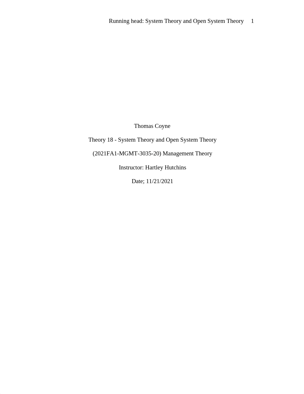 Coyne_T. -Theory 18 - System Theory and Open System Theory.docx_d00qnlu5lyj_page1