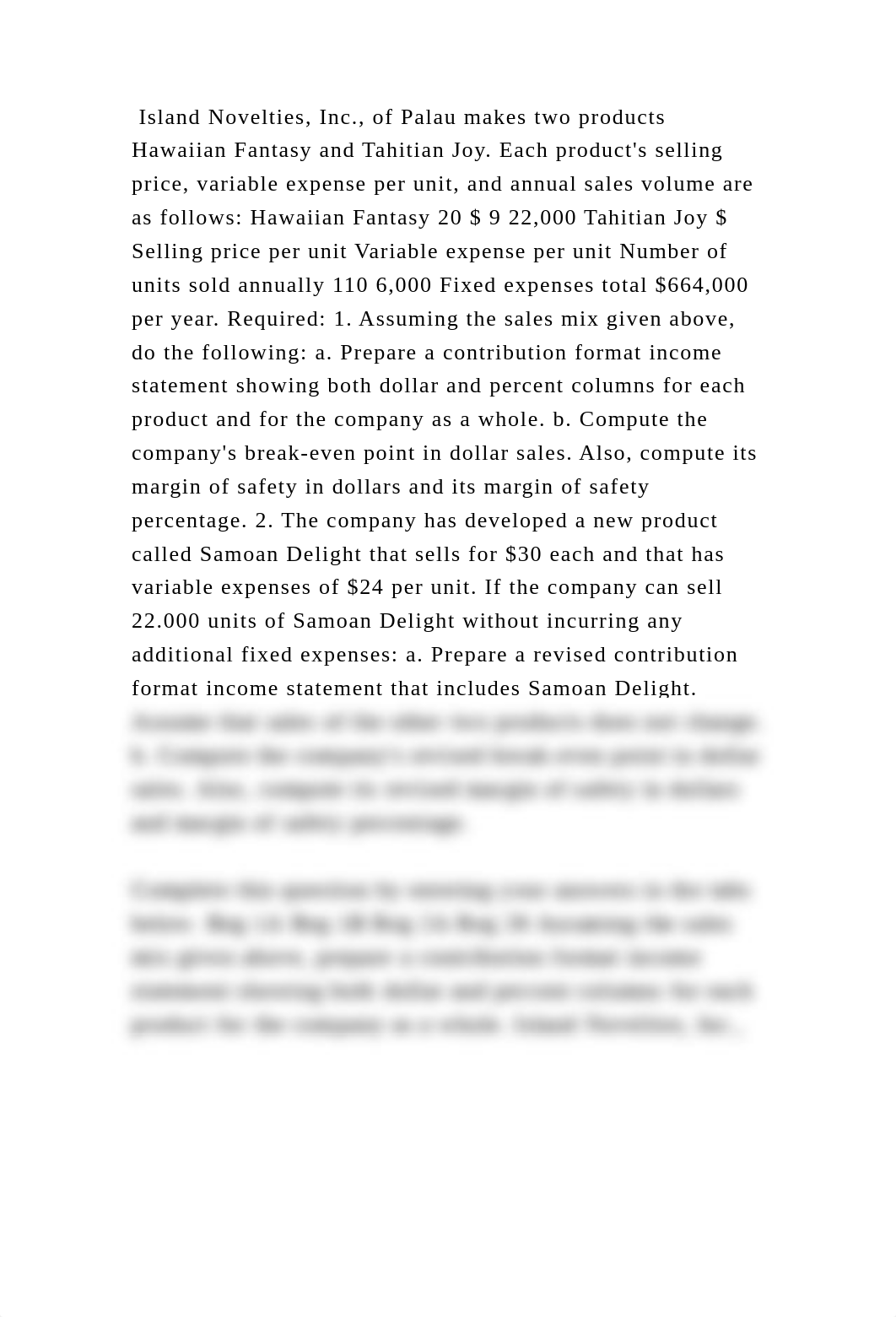 Island Novelties, Inc., of Palau makes two products Hawaiian Fantasy .docx_d00xvw7o7c9_page2