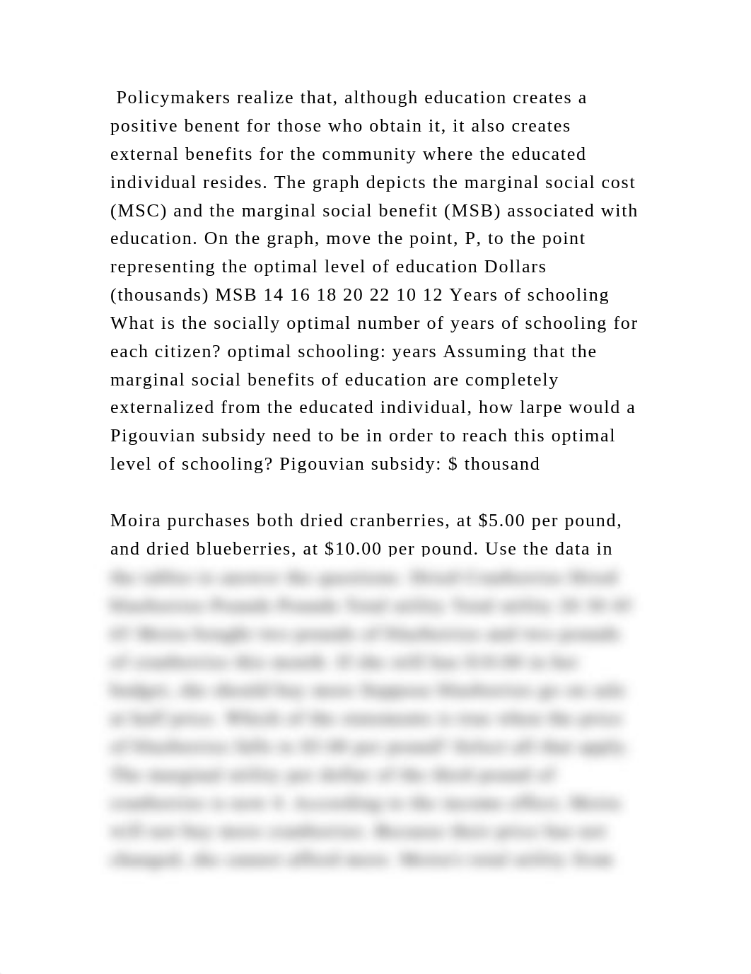 Policymakers realize that, although education creates a positive bene.docx_d0125ilfe3x_page2