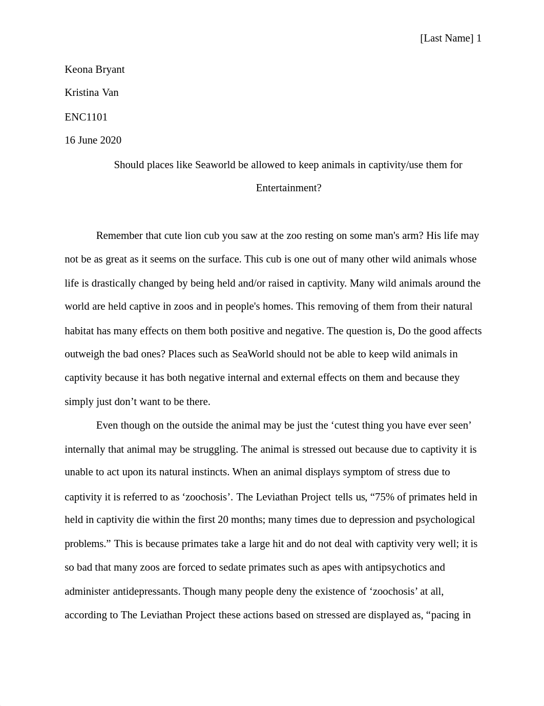 Enc1101 Argument essay.pdf_d0165eojtqk_page1