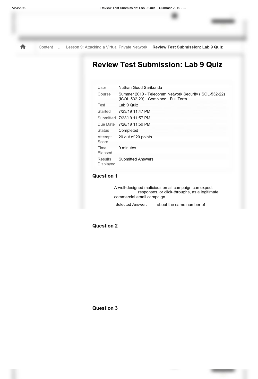 Review Test Submission_ Lab 9 Quiz - Summer 2019 - .._.pdf_d01gx0j9002_page1