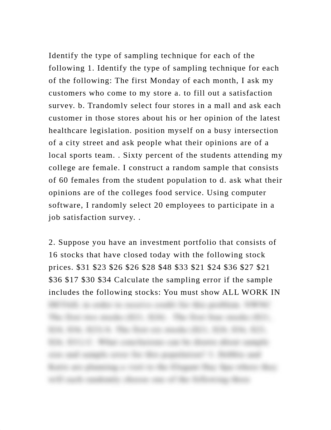 Identify the type of sampling technique for each of the following 1..docx_d01ji56sbdp_page2