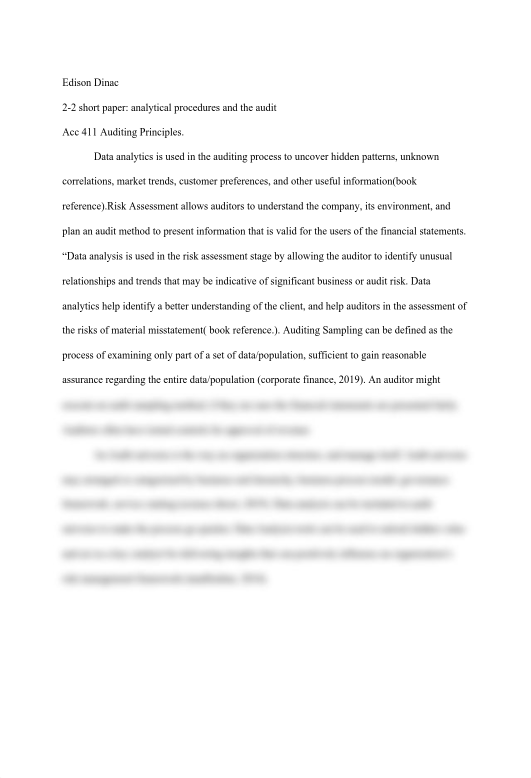 Explain how and why data analysis is used at the risk assessment stage of the audit process.pdf_d01xcbfjaaj_page1