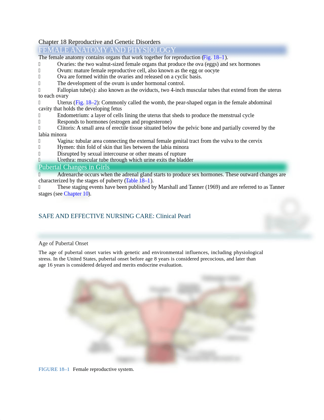 Chapter 18 Reproductive and Genetic Disorders.docx_d01yfdtc42u_page1