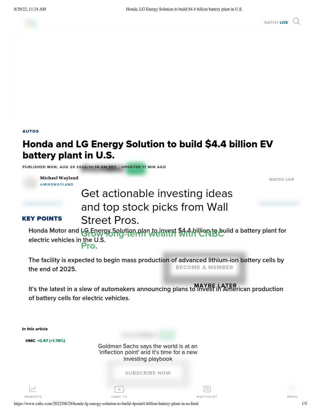 Honda, LG Energy Solution to build $4.4 billion battery plant in U.S_.pdf_d01zjy3mqvw_page1