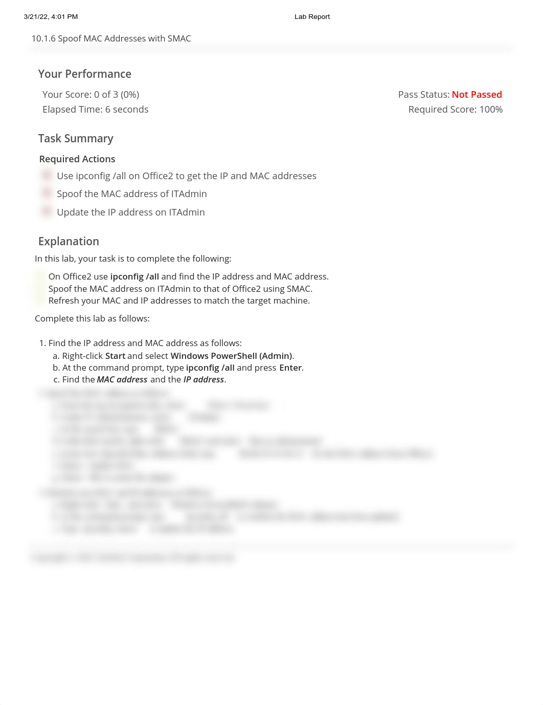 10.1.6 On Office2 use ipconfig all and find the IP address and MAC address.pdf_d02bhh1qtho_page1