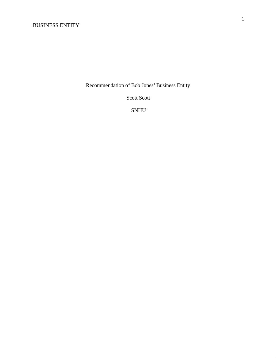 TAX 655_ 2-1 Final Project Milestone One_Business Entity, Accounting Method, and Tax Laws.docx_d02m9zcsop3_page1