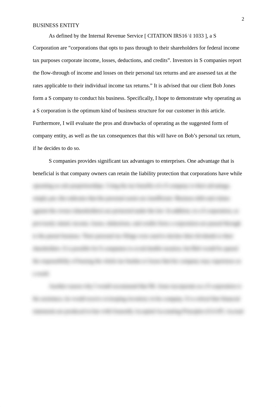 TAX 655_ 2-1 Final Project Milestone One_Business Entity, Accounting Method, and Tax Laws.docx_d02m9zcsop3_page2