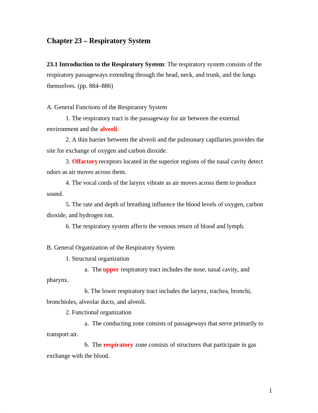 Chapter 23 _ Respiratory System _Notes with blanks_McKinley_d02pu3ul5q8_page1