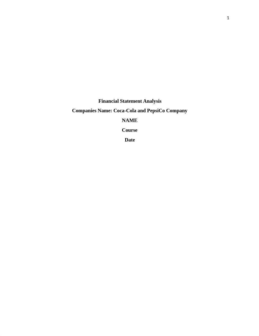 Financial Statement Analysis Coca-Cola and Pepsico Company.docx_d02ruosimiy_page1