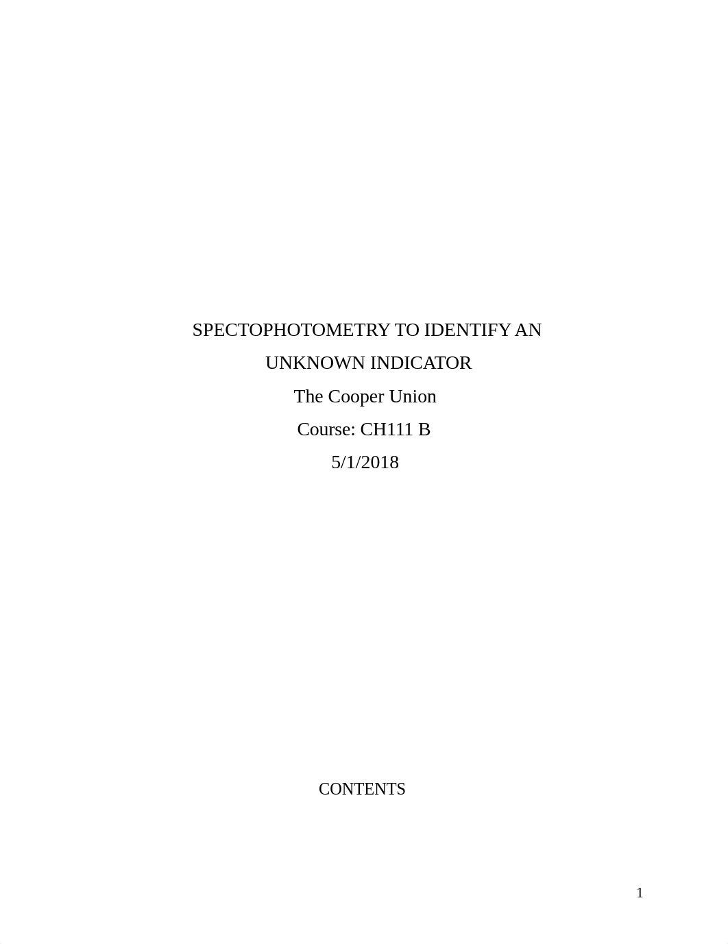 SPECTOPHOTOMETRY TO IDENTIFY AN.docx_d02s5bgjwm3_page1