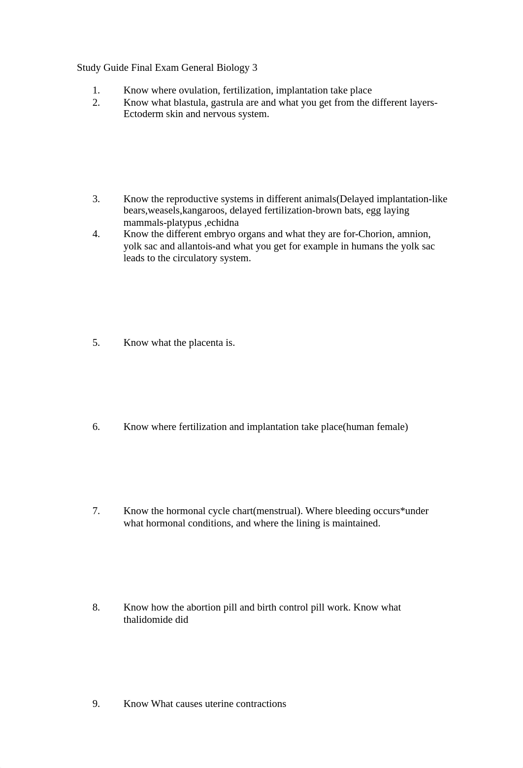 Study Guide Final Exam General Biology 3.doc_d02sg14dd3h_page1