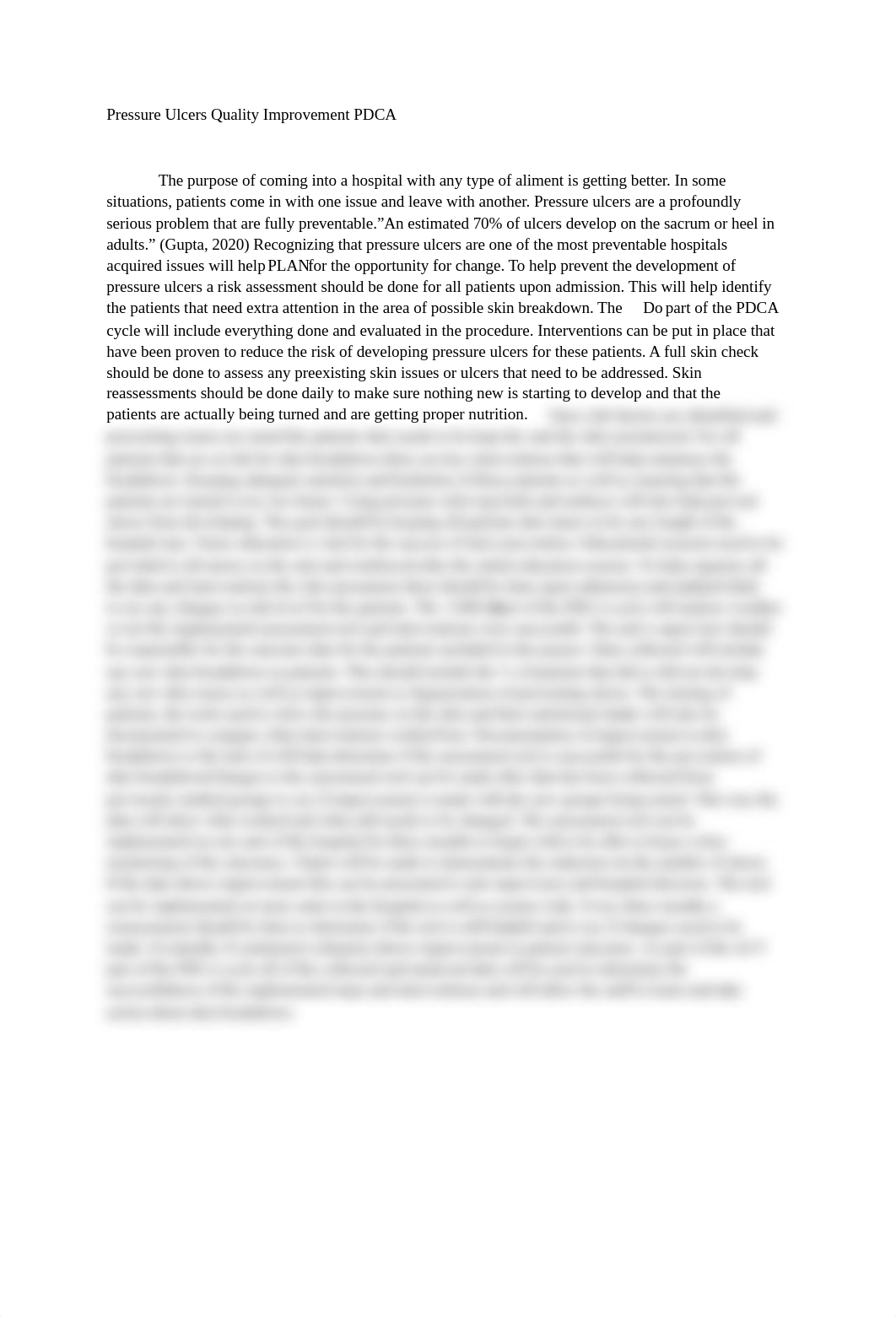 Pressure Ulcers Quality Improvement PDCA.docx_d02xwyu7wjh_page1