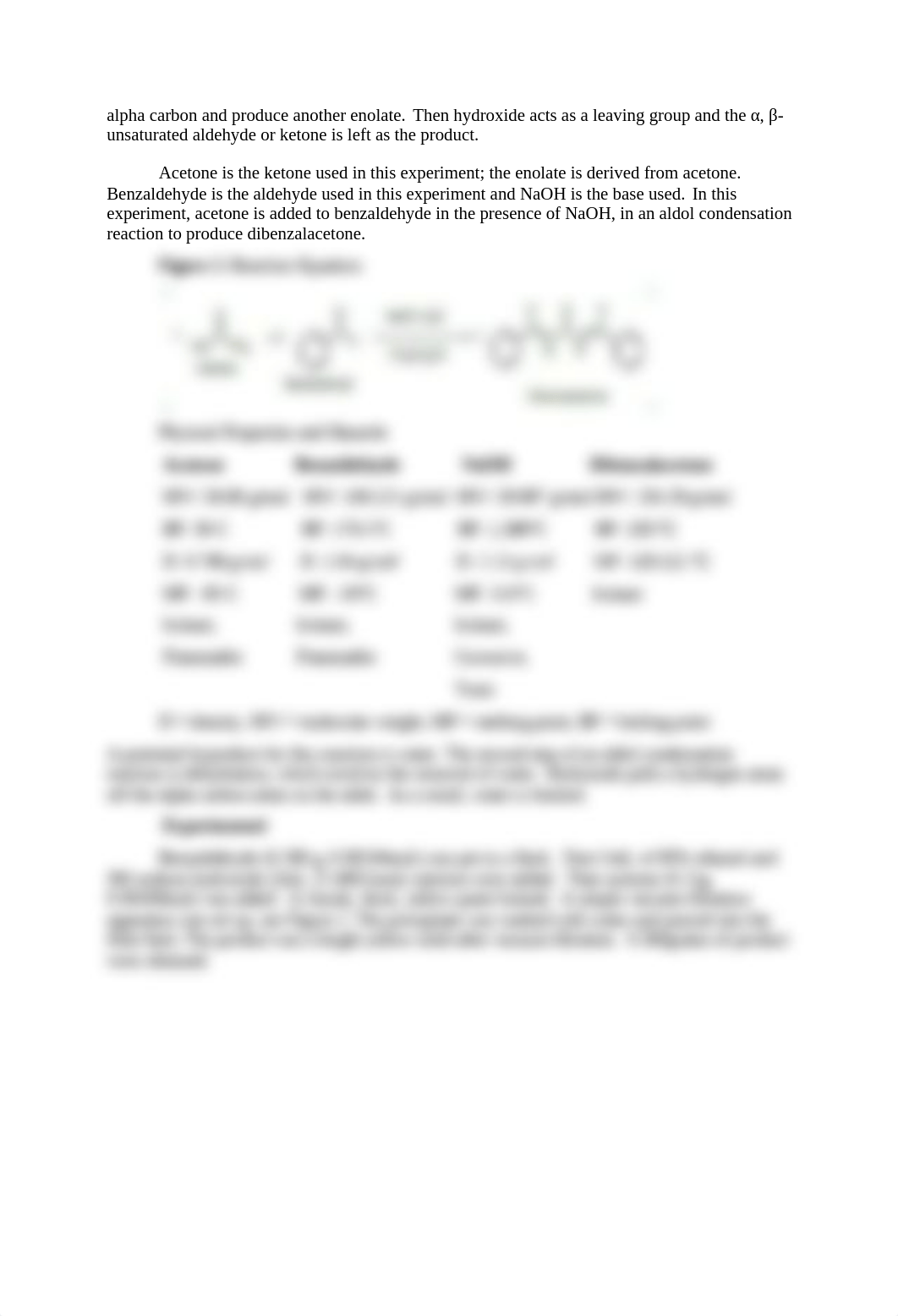 Aldol Condensation Reaction Sarah Pippin_d037ev3a4rr_page2