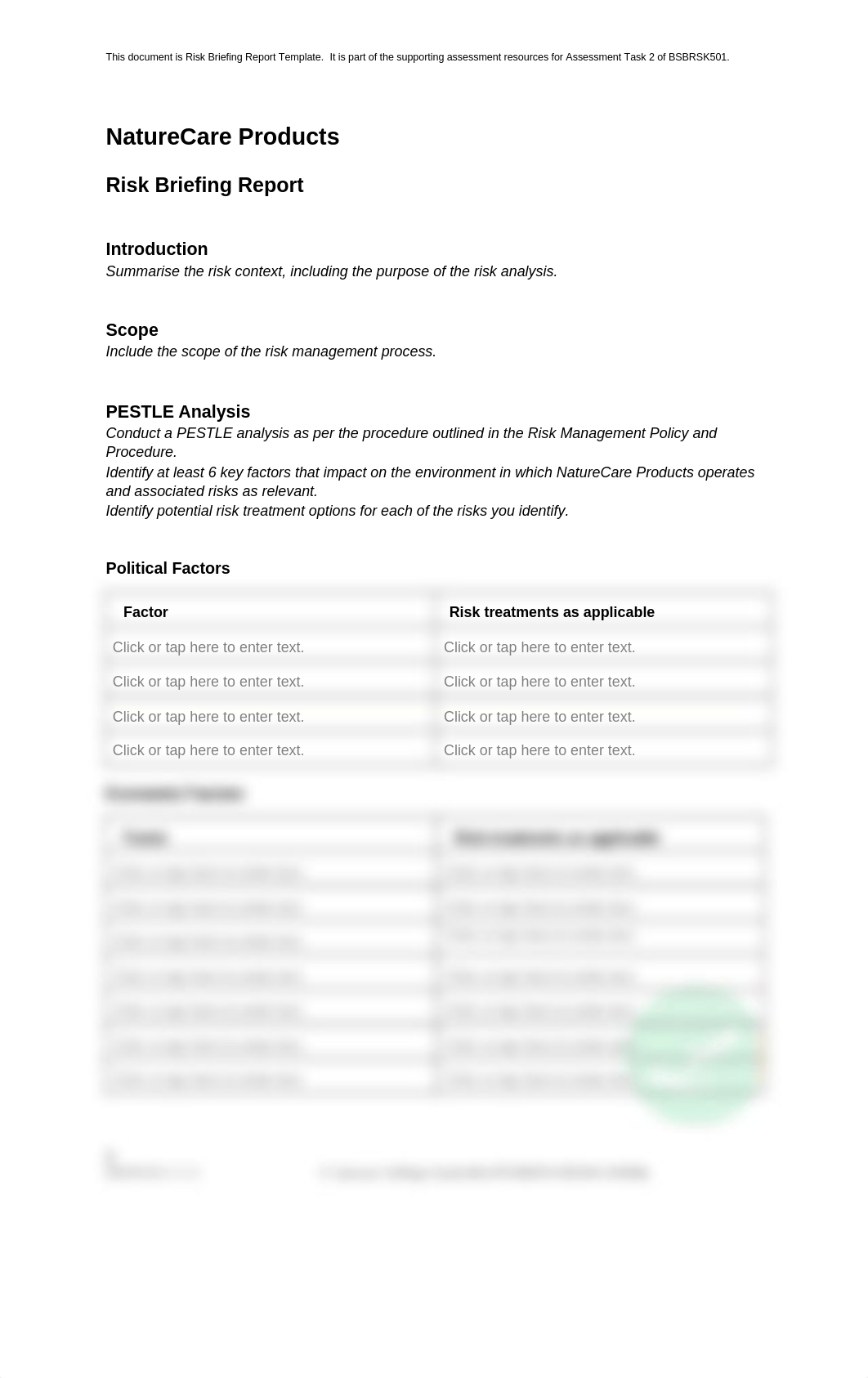 Risk Briefing Report Template Task 2.docx_d03l9bew30n_page1