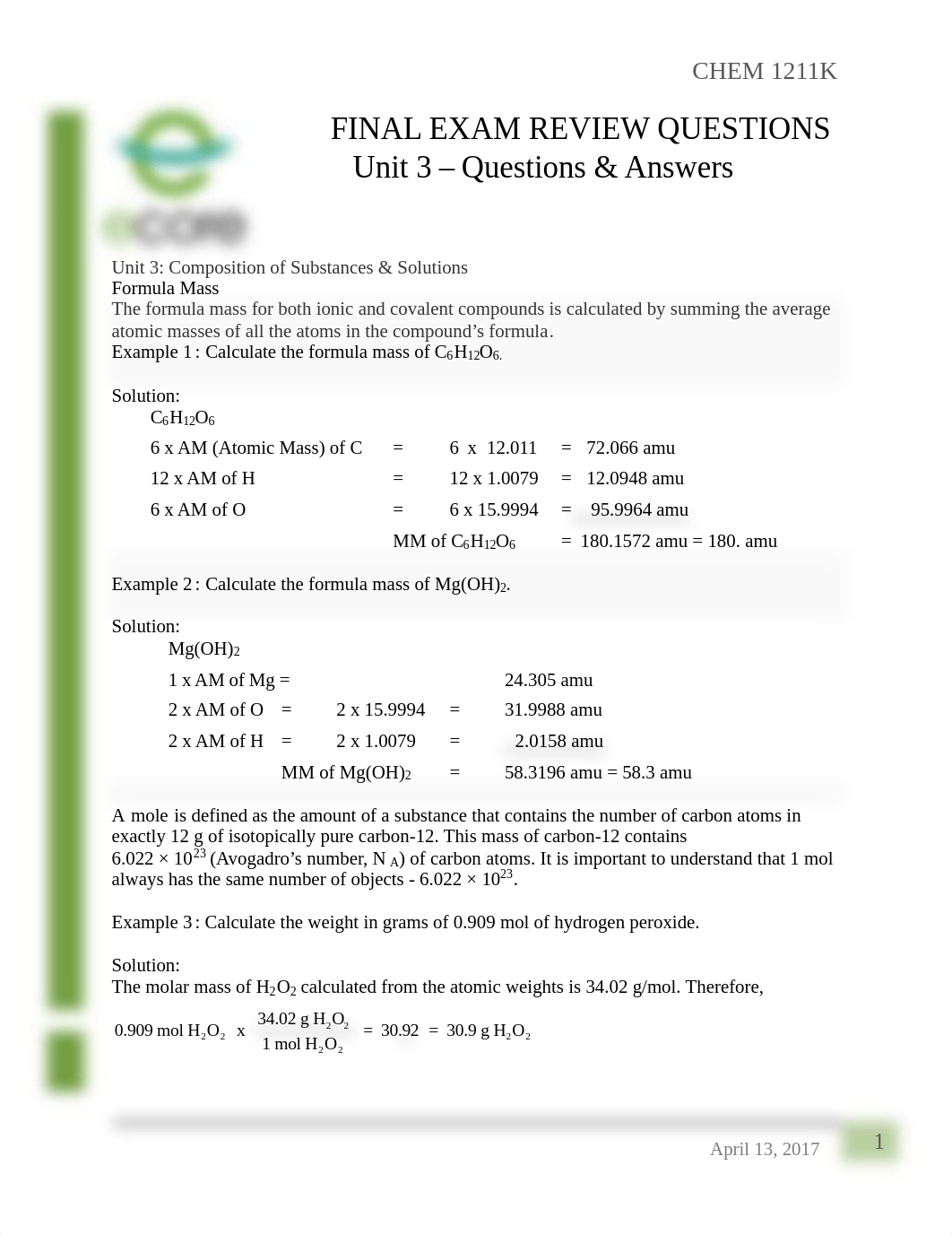 CHEM 1211K Review Unit 3 QuestionsAnswers.pdf_d03n24apu8g_page1