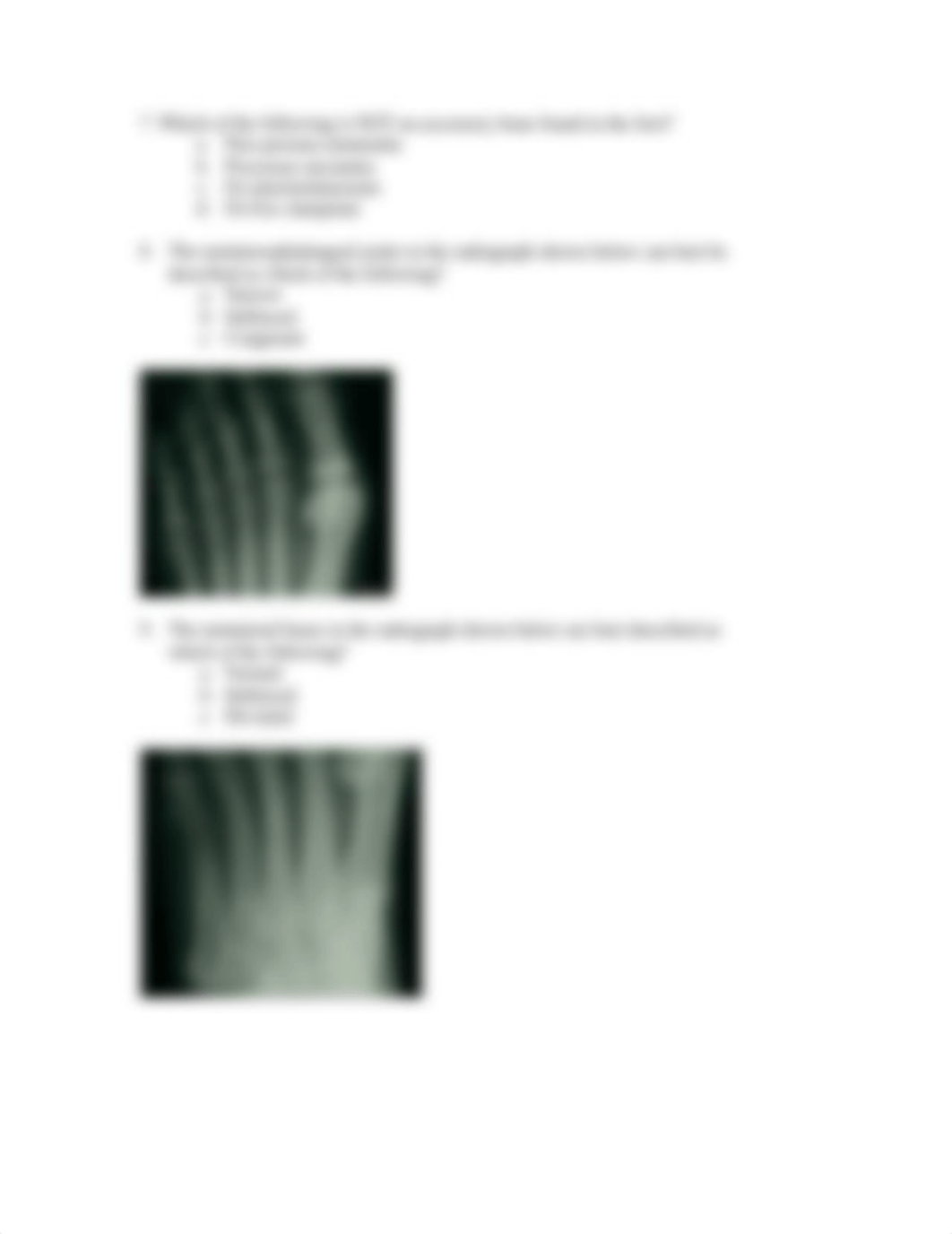 Radiology I Quiz-Interpreting Foot and Ankle Radiographs_d03pcijfek0_page4