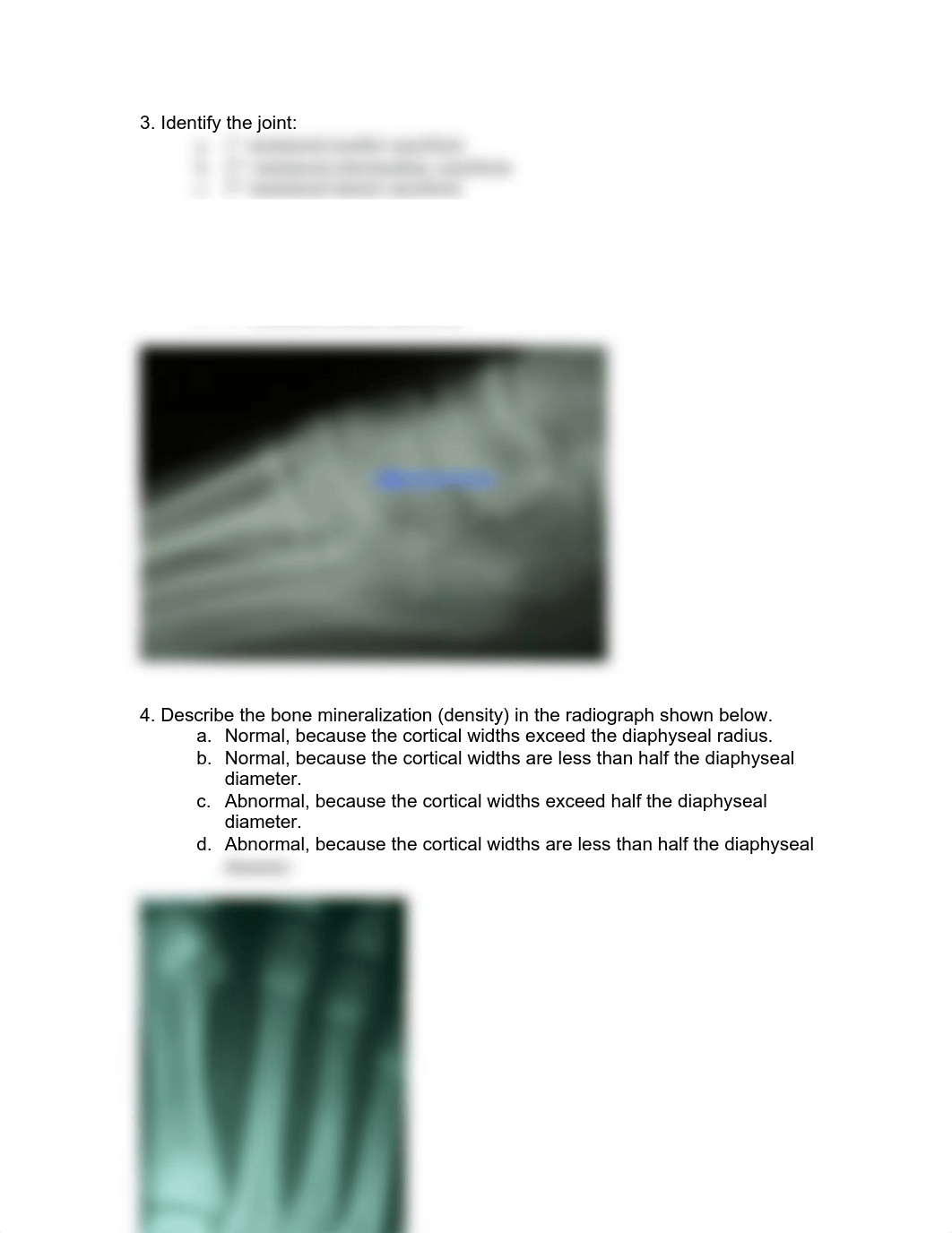 Radiology I Quiz-Interpreting Foot and Ankle Radiographs_d03pcijfek0_page2