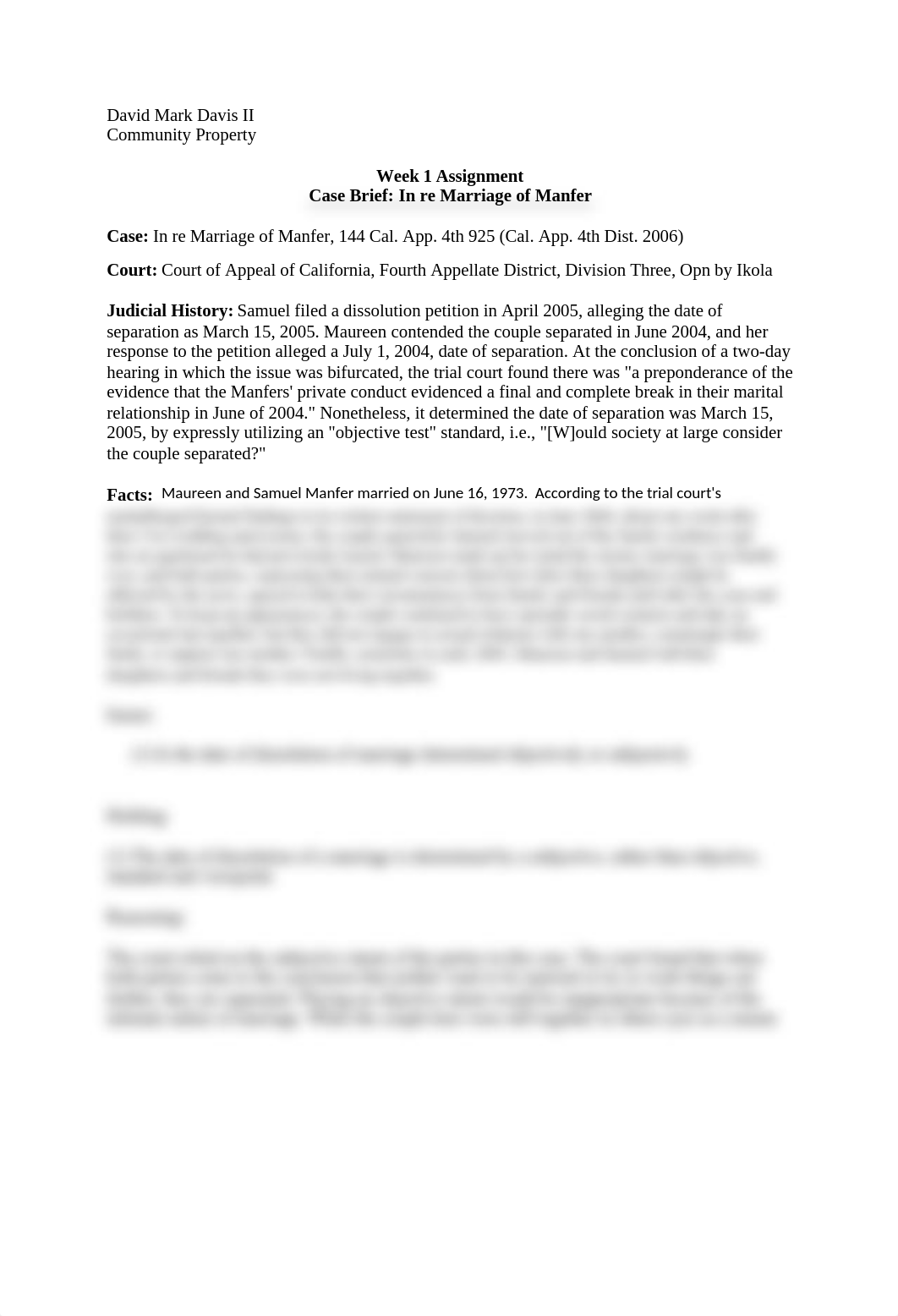 Community Property 633, Assignment # 1,Davis, # 6162_d03vz7hoa48_page1