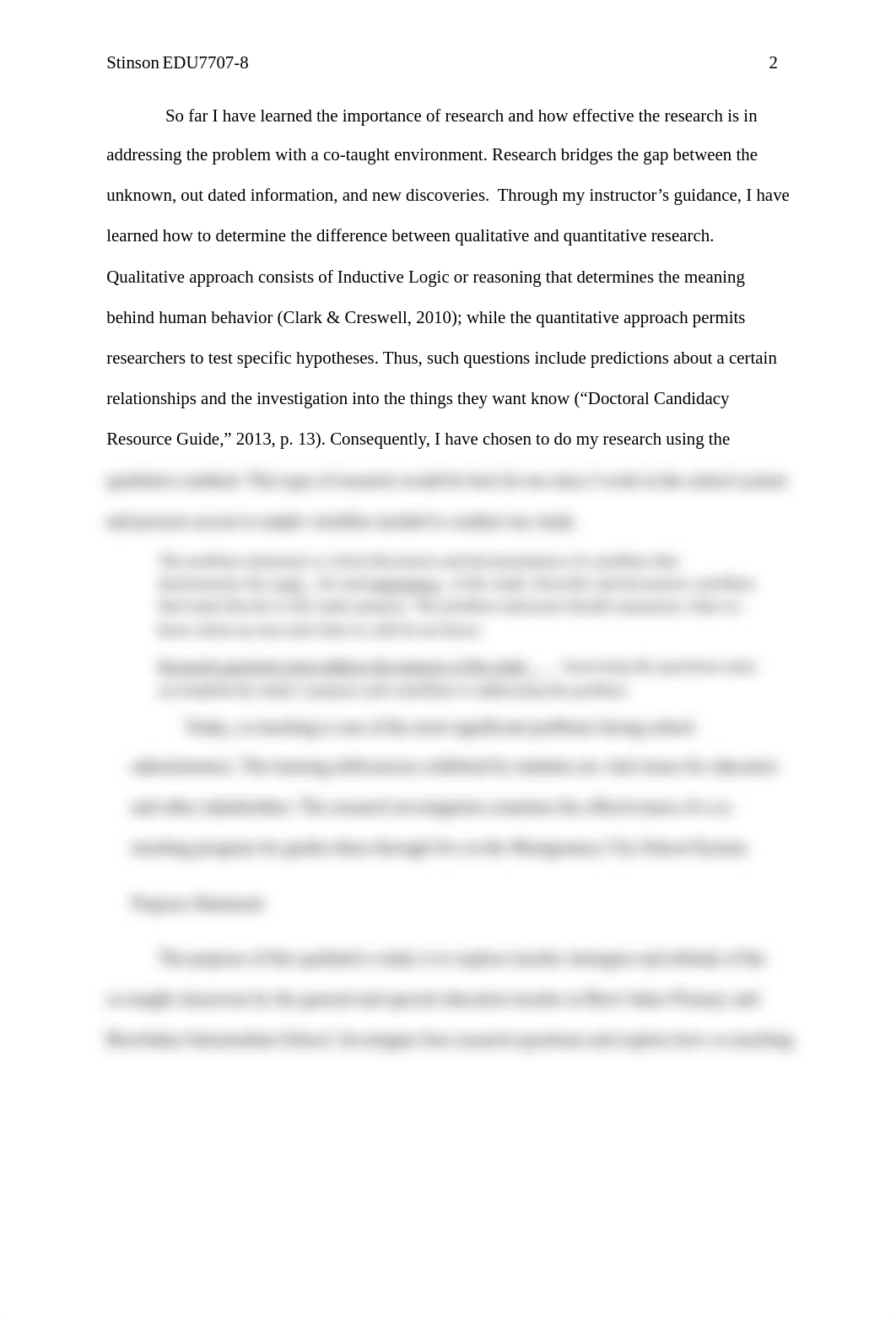 StinsonVEDU7707-8Week 6Assignment Refine research problem,purpose, and questions_d042fleuyph_page2