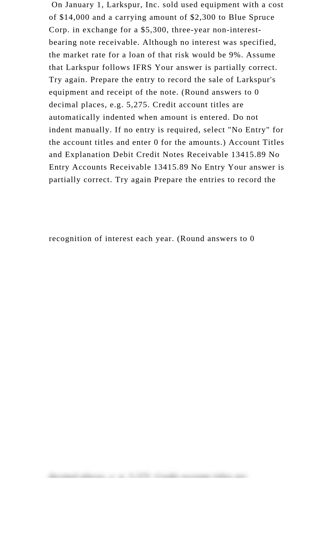 On January 1, Larkspur, Inc. sold used equipment with a cost of $14,0.docx_d043qwnkh50_page2