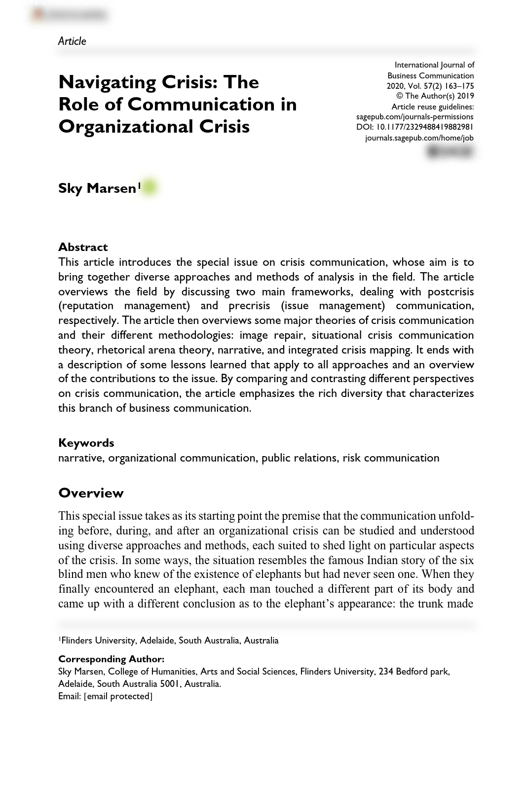 Navigating Crisis The Role of Communication in Orgamizational Crisis.pdf_d04bpcax3q8_page1