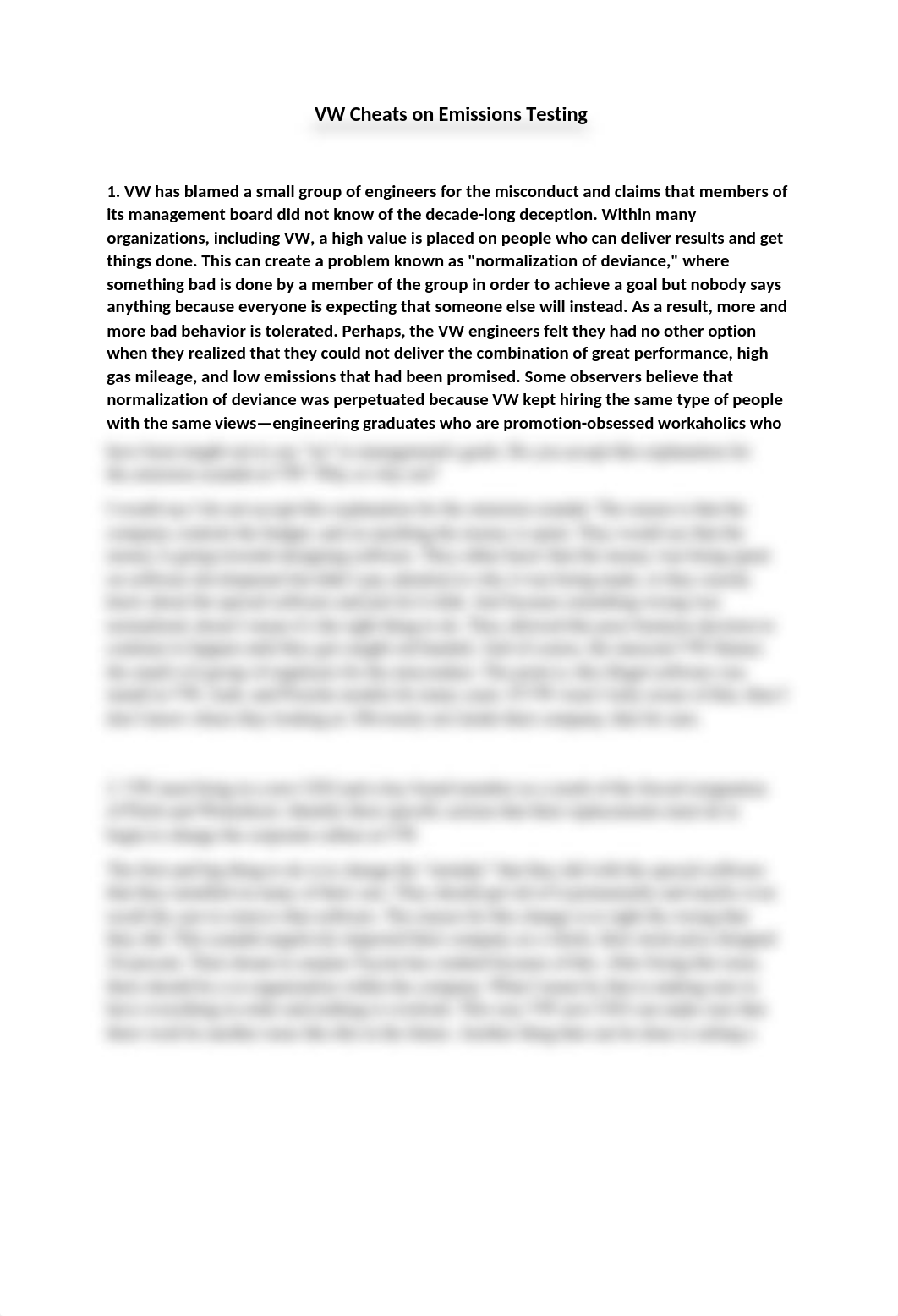 Assignment - Module 1 Cases VW Cheats on Emissions Testing.docx_d04del8mbco_page1