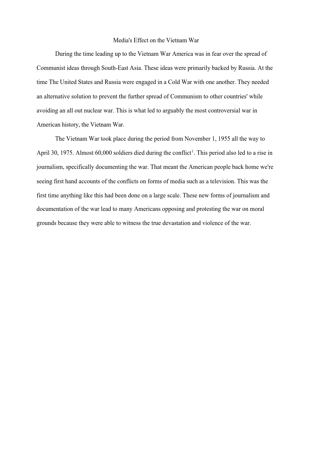 Media's Effect on the Vietnam War.pdf_d04ecdcting_page1