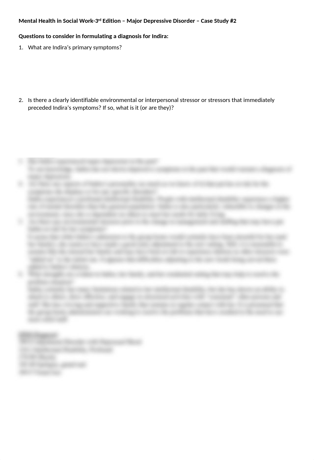 Mental Health in Social Work-3rd Edition - Major Depressive Disorder - Case Study 2.docx_d04feynt7mx_page1