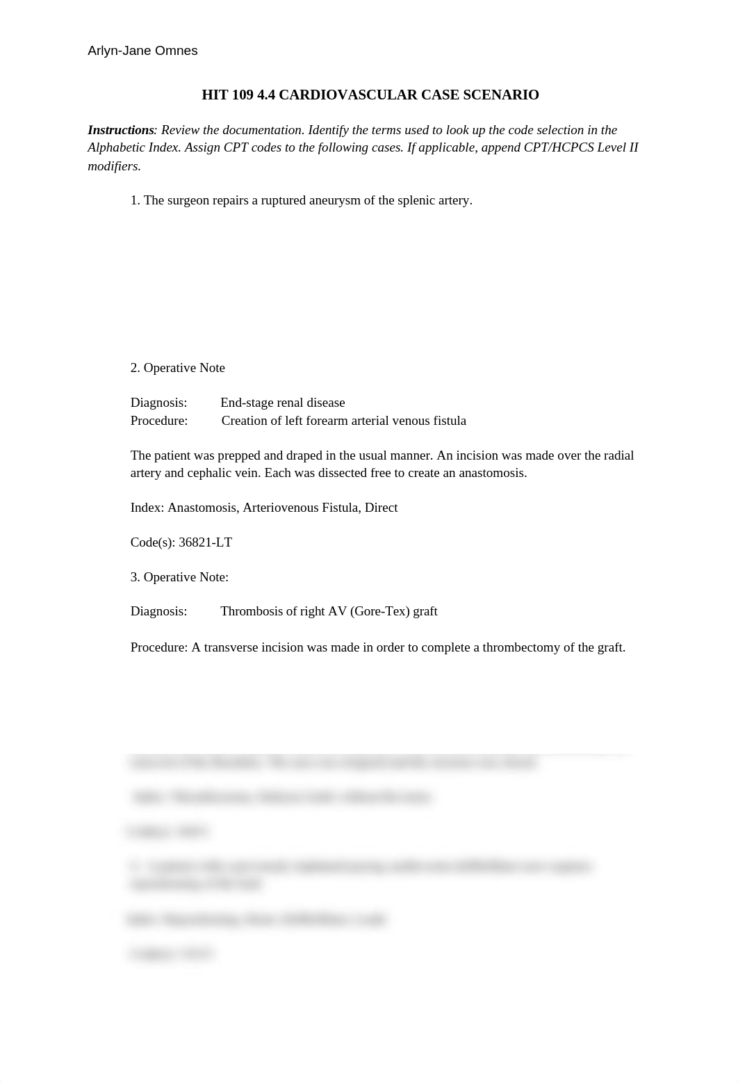 HIT 109 4.4 CARDIOVASCULAR CASE SCENARIO .docx_d04gso4d3ev_page1