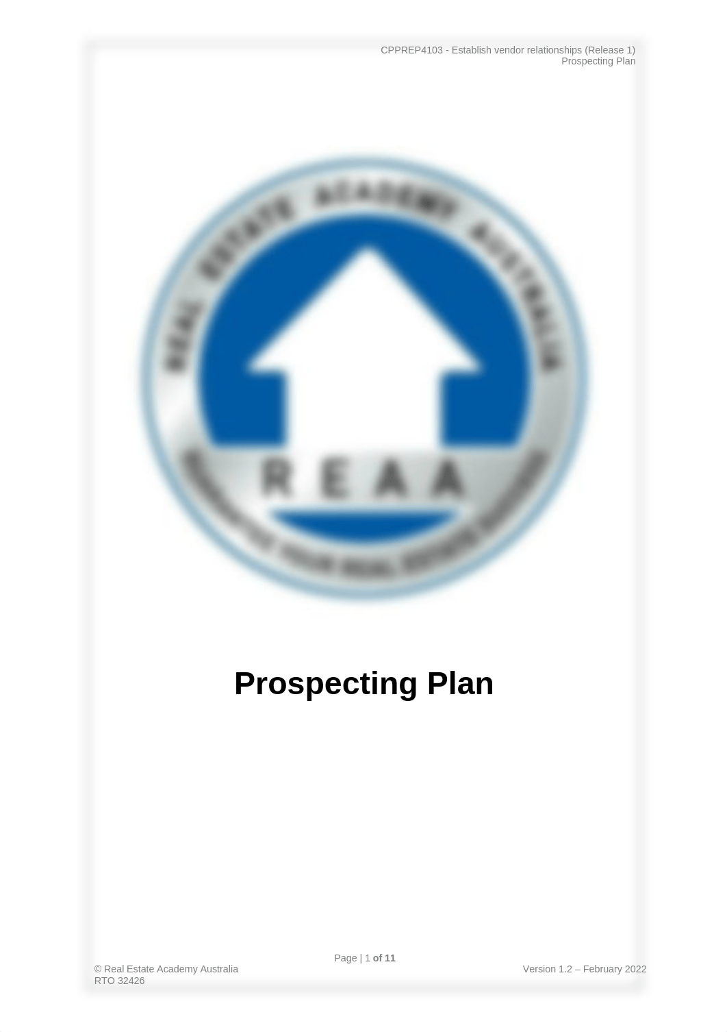 REAA - CPPREP4103 - Prospecting Plan QLD v1.2.docx_d04hjzdlfuf_page1