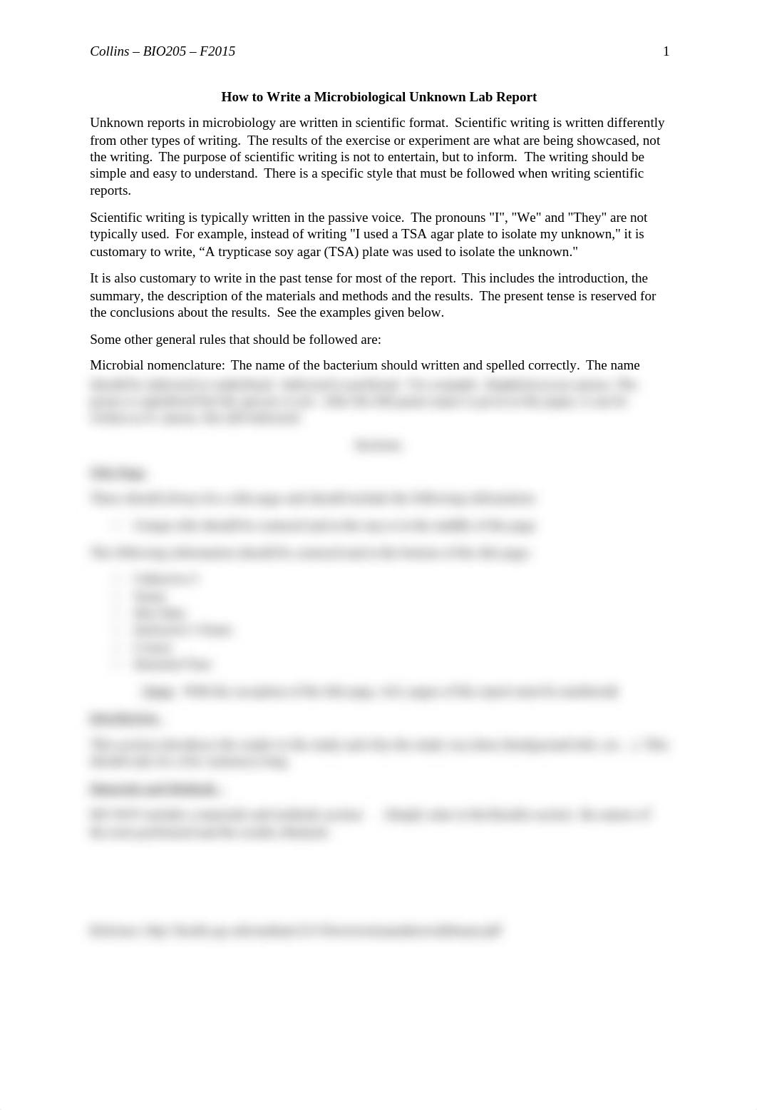How to Write a Microbiological Unknown Lab Report.docx_d04lt234xe2_page1