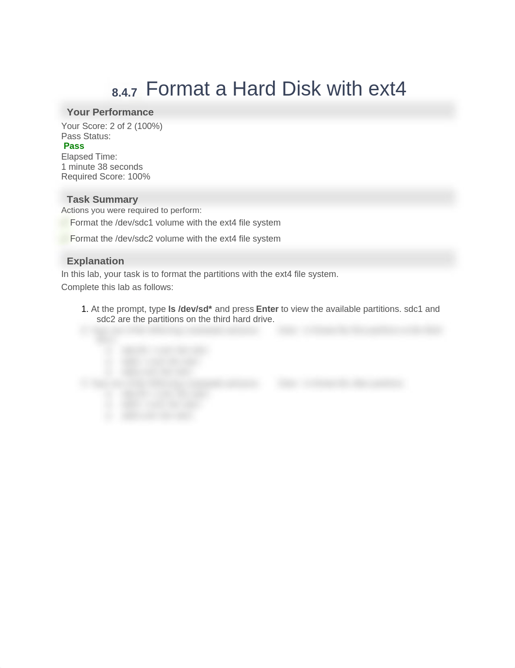 8.4.7 Format a Hard Disk with ext4.docx_d04q5rxx0m7_page1