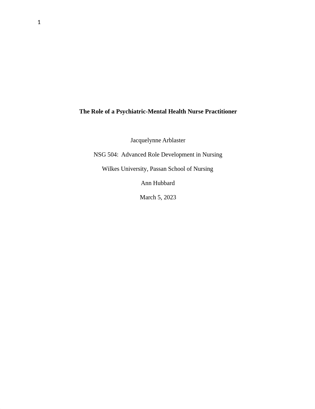 The Role of a PMHNP (2).docx_d050z6gkr8g_page1