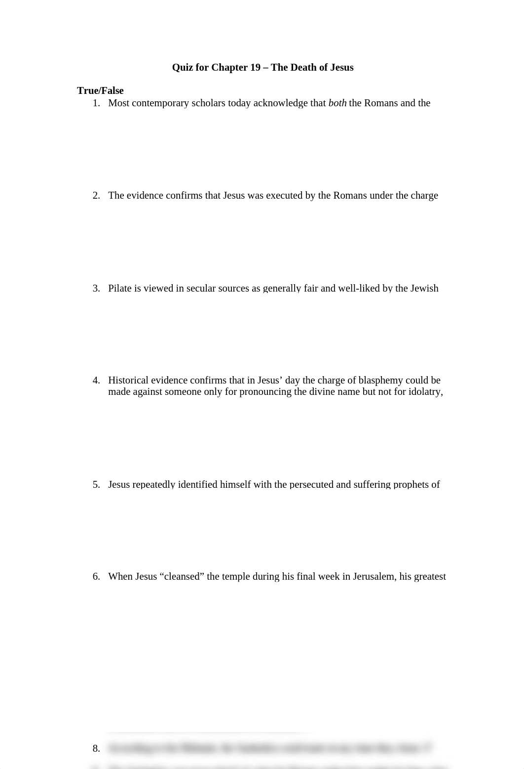 Quiz for Chapter 19 - The Death of Jesus.docx_d055qi21wor_page1