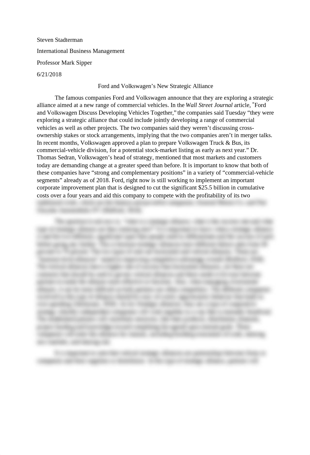 Ford and Volkswagen's New Strategic Alliance (Completed).docx_d0594kf5ztx_page1