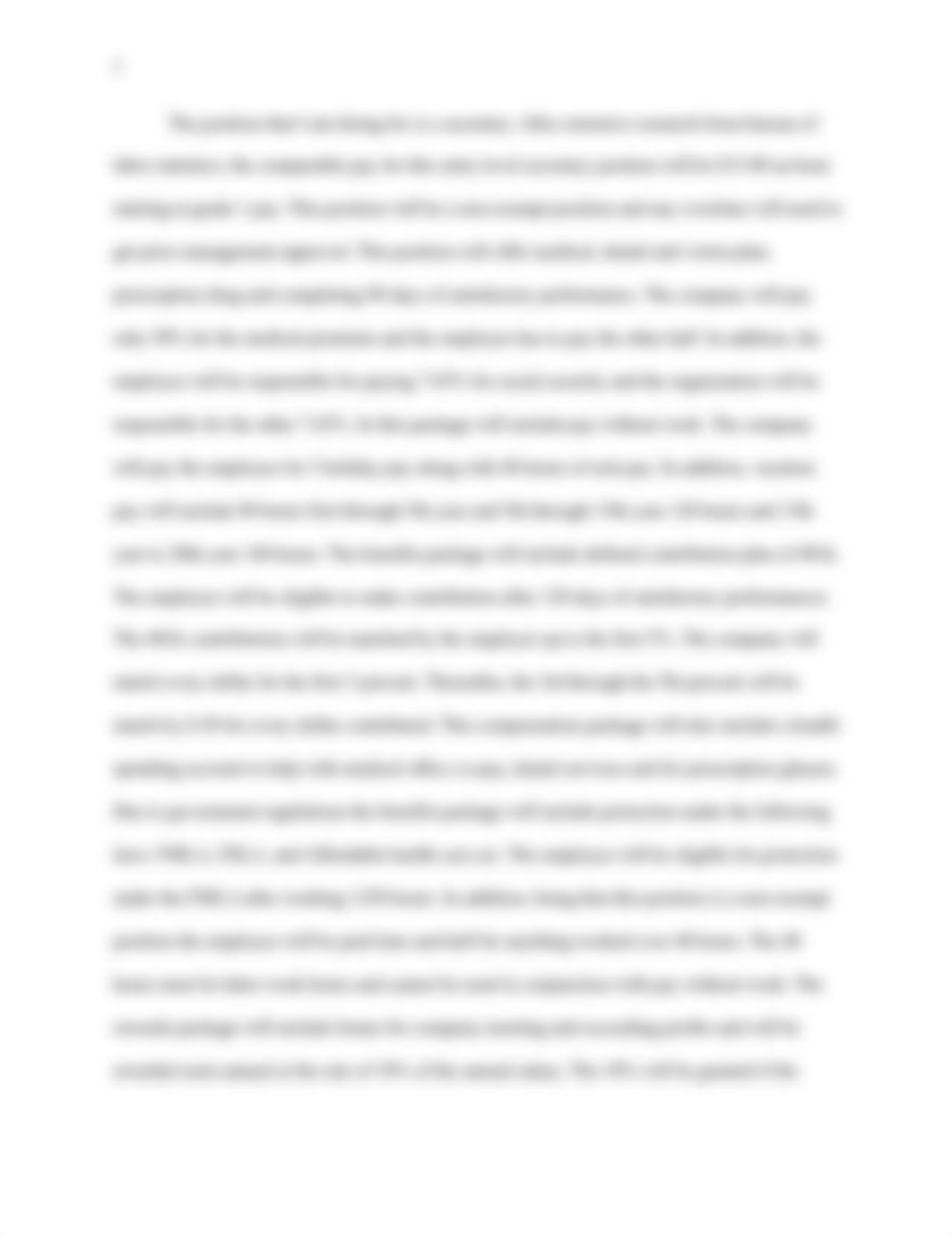 HRM 530 Employee Benefit and Compensation Narrative_d059k52tn2w_page2