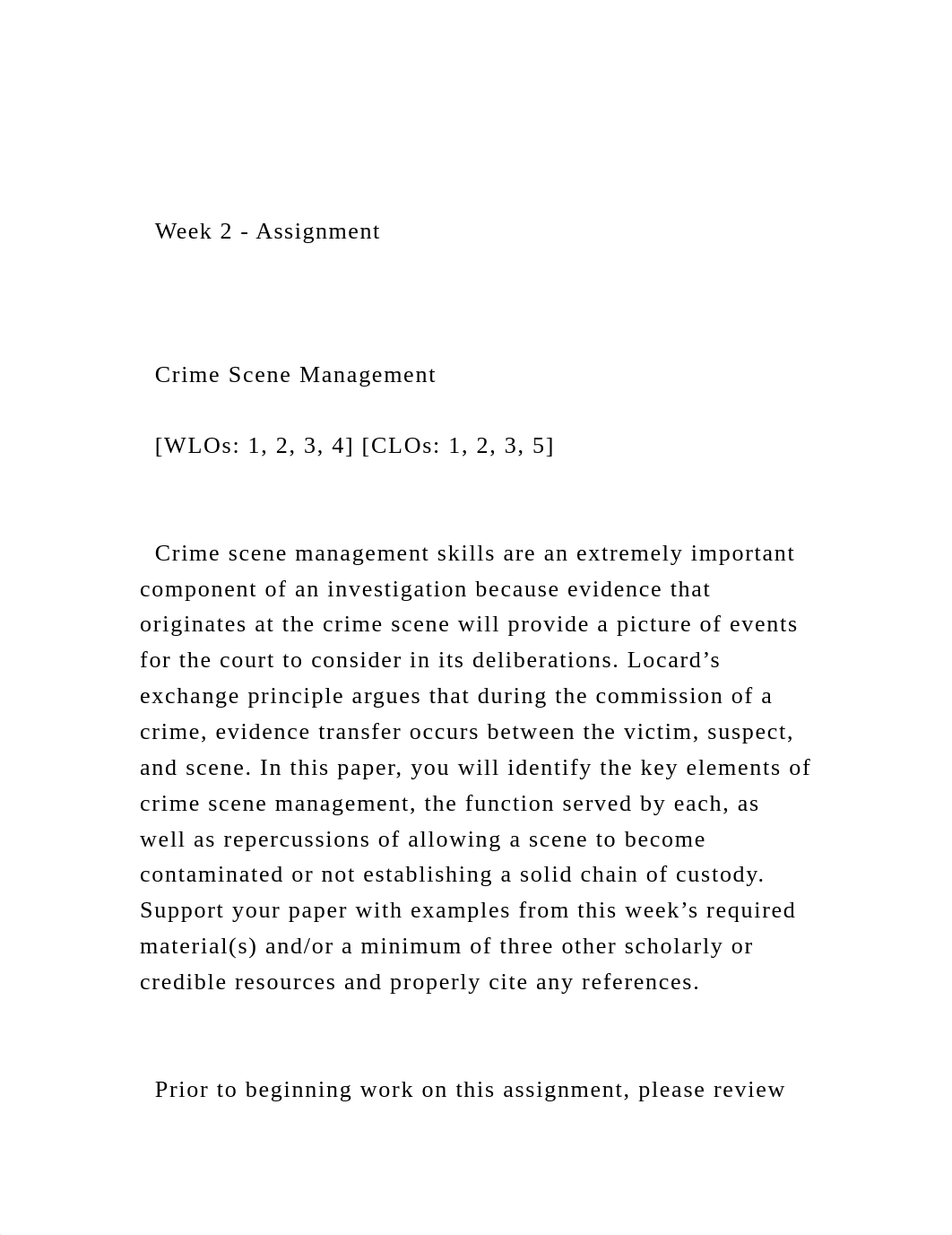 Week 2 - Assignment   Crime Scene Management   [WLOs 1.docx_d05dzo0sq51_page2