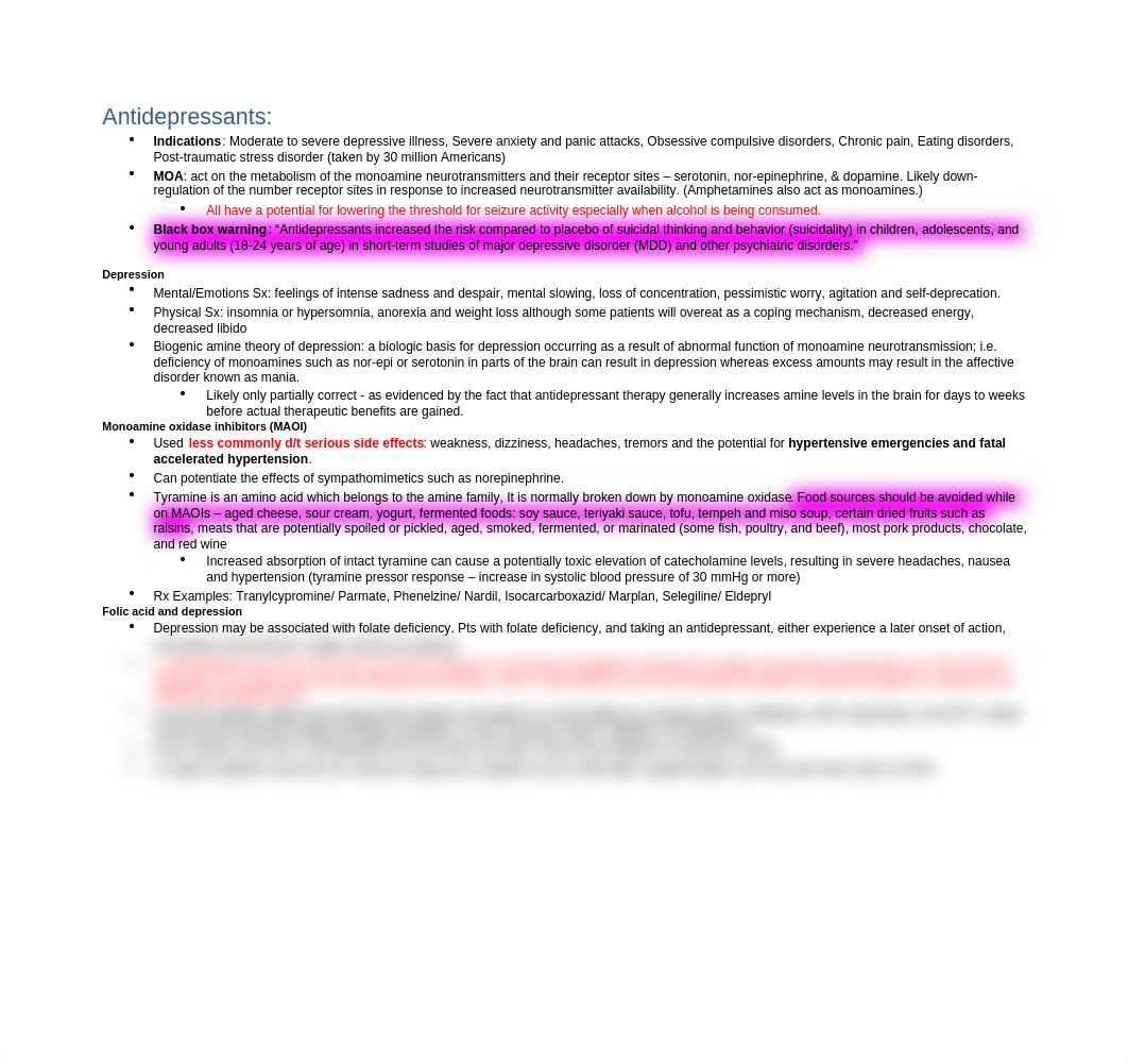 Antidepressants Anxiolytic Antipsyhchotic Anticonvulsant Parkinsons Dementia Medications_d05kyo7eyfu_page1