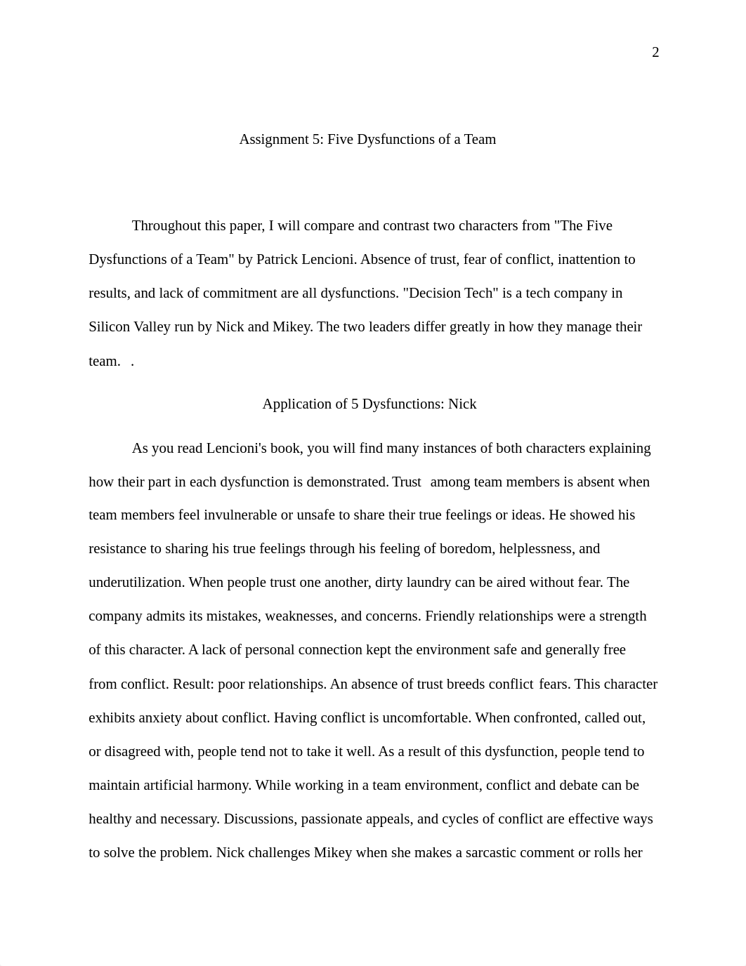 ADMG372_CalebWilliamson_Assignment 5_ Five Dysfunctions of a Team (Paper) x.docx_d05qxxmrxj2_page2