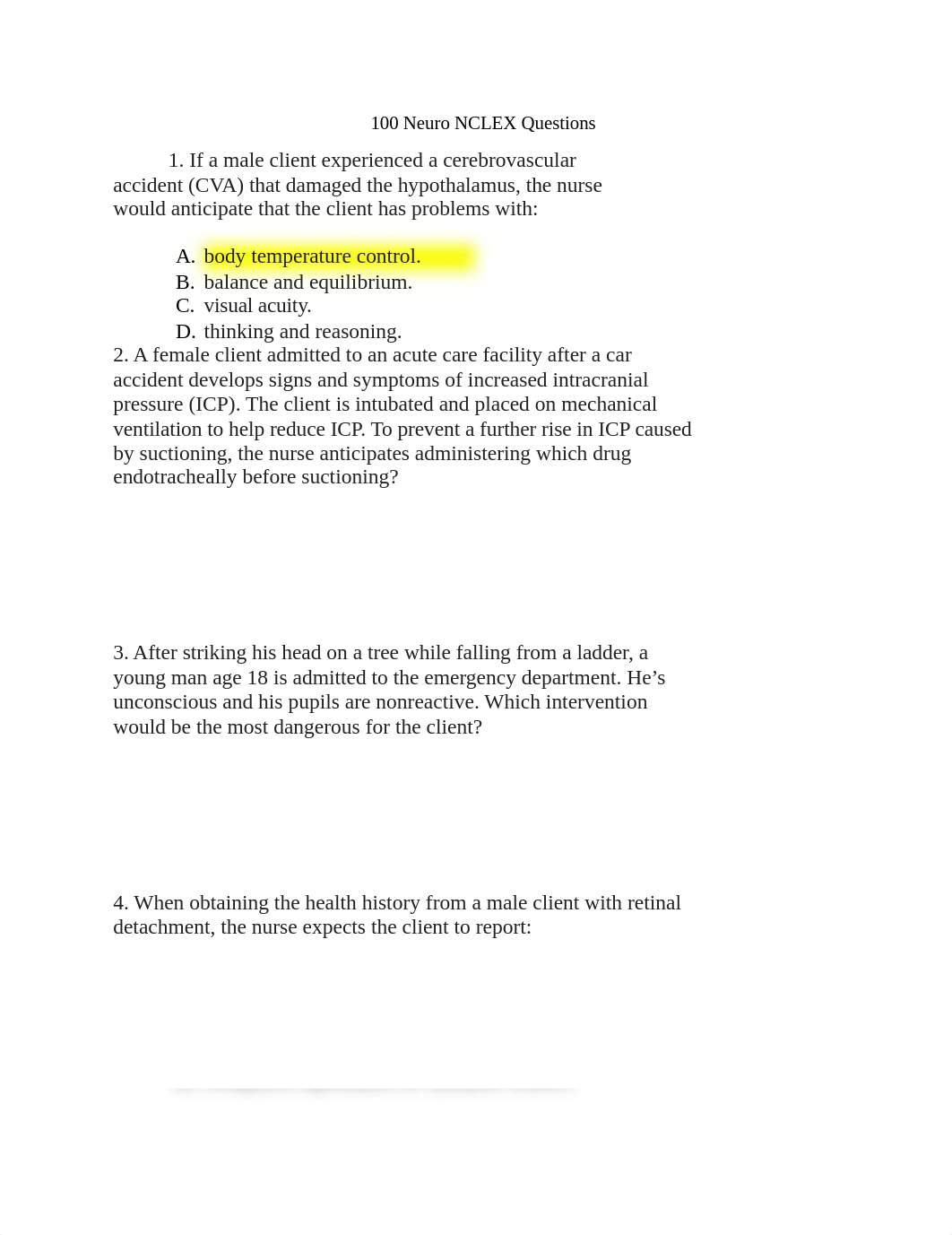 100 Neuro NLCEX questions .docx_d05r94n9utt_page1