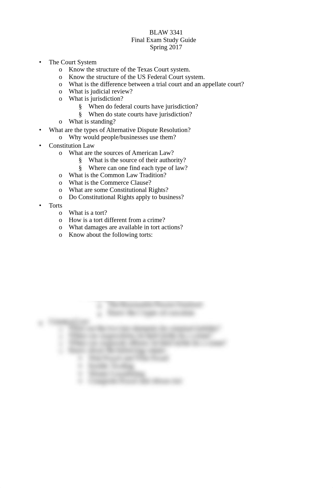 Final Exam Study Guide BLAW_d060ubvs1q5_page1