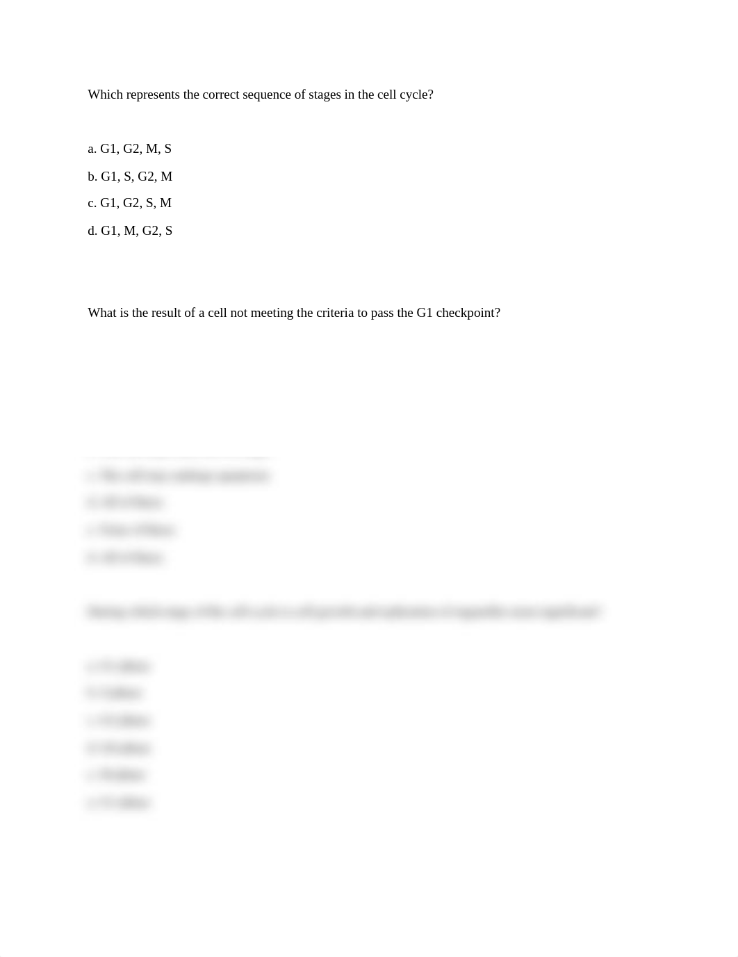 Which represents the correct sequence of stages in the cell cycle.docx_d061xq3sxuz_page1