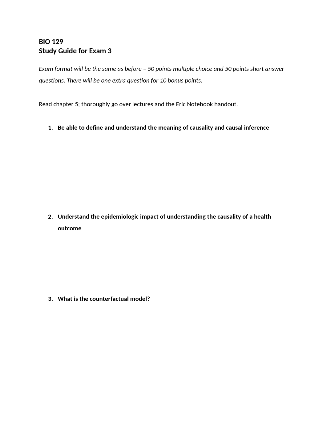 BIO 129-Exam Study Guide.docx_d063dk9n6hg_page1