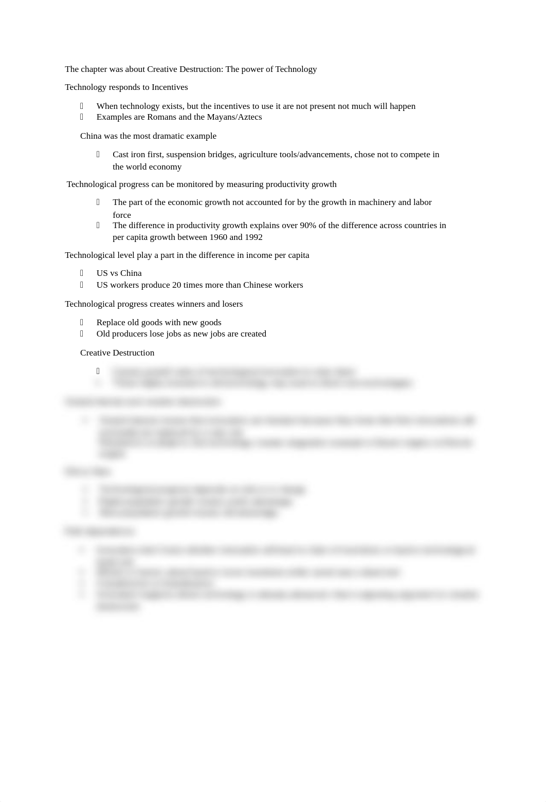 The chapter 9 was about Creative Destruction development econ_d06bii31nm0_page1